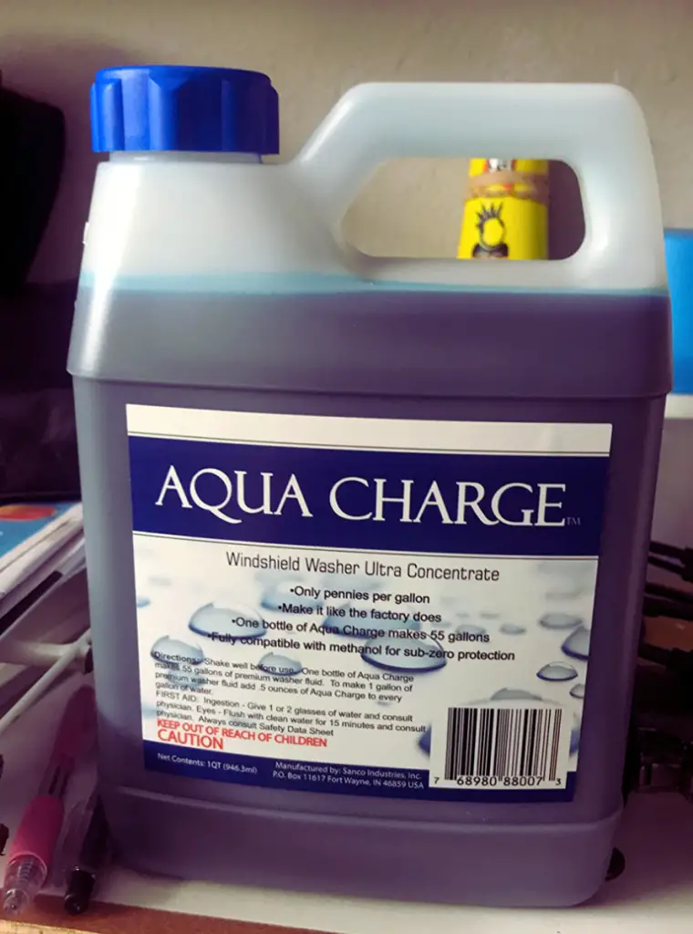 Aqua Charge Windshield Washer