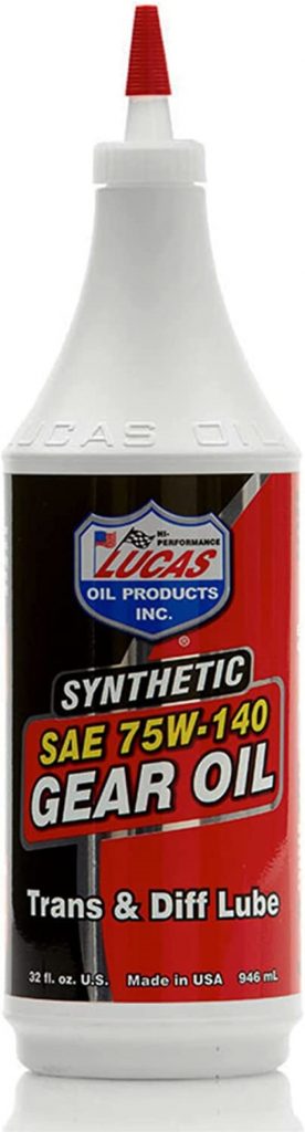 Lucas Synthetic Racing Gear Oil