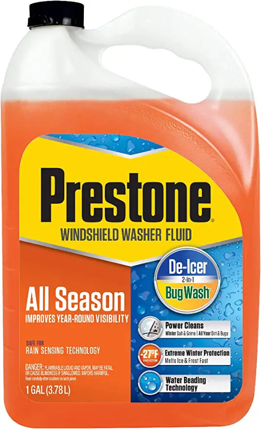 Prestone All Season 3-in-1 Windshield Washer Fluid