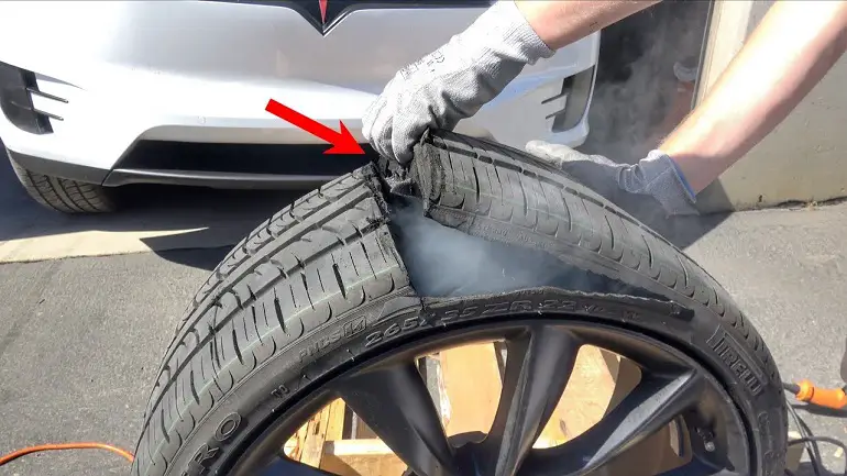 slash tire with key